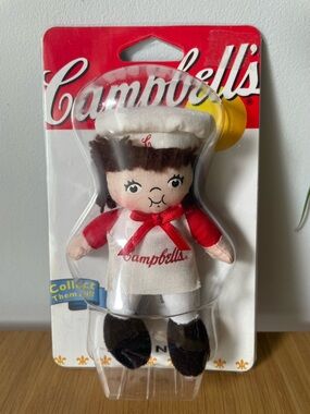 Campbell's Soup Kids Branded Plush Doll Fridge Magnet 2002